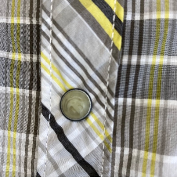 RW&CO Plaid Pearl Snap Long Sleeve Multicolored Shirt Men's Size Large - Picture 7 of 12